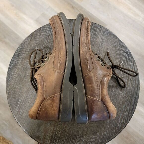 Duck Head Brown Leather Shoes Size 10 - Picture 2 of 6